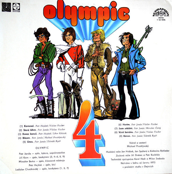 Olympic (2) : Olympic 4 (LP, Album, Club)