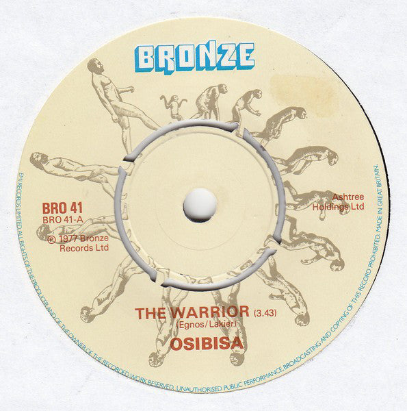 Osibisa : The Warrior (7")