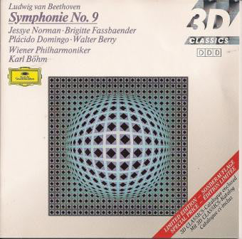 Ludwig van Beethoven – Jessye Norman / Brigitte Fassbaender / Placido Domingo / Walter Berry / Wiener Philharmoniker / Karl Böhm : Symphony No. 9 In D Minor, Op. 125 (CD, Album, Ltd)