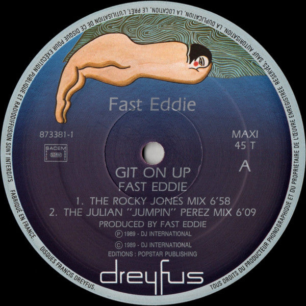 "Fast" Eddie Smith : Git On Up (12", Maxi)