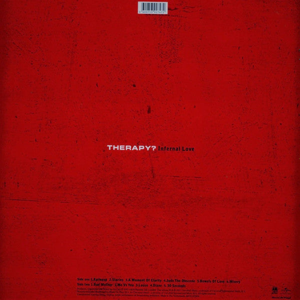Therapy? : Infernal Love (LP, Album, RE, RM, 180)