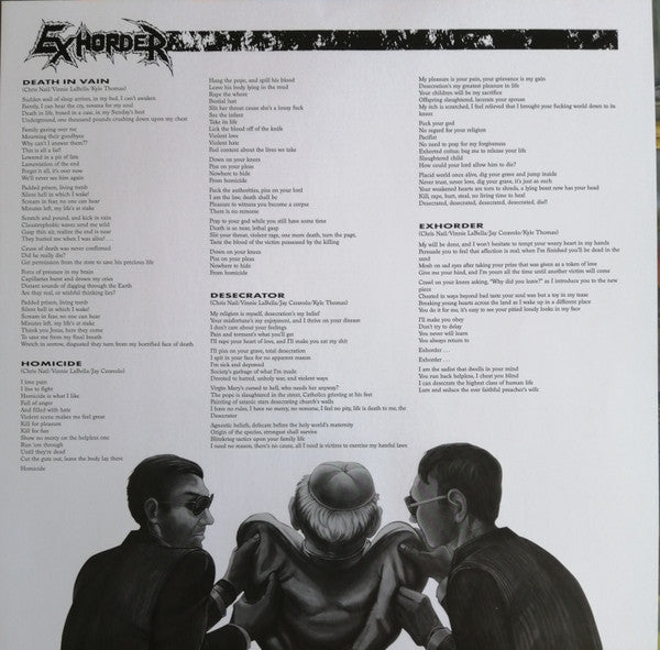 Exhorder : Slaughter In The Vatican (LP, Album, Ltd, Num, RE, Sil)