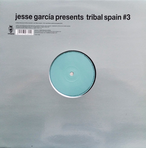 Jesse Garcia : Tribal Spain #3 (12")