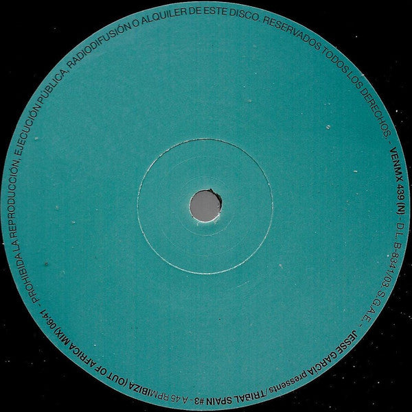 Jesse Garcia : Tribal Spain #3 (12")