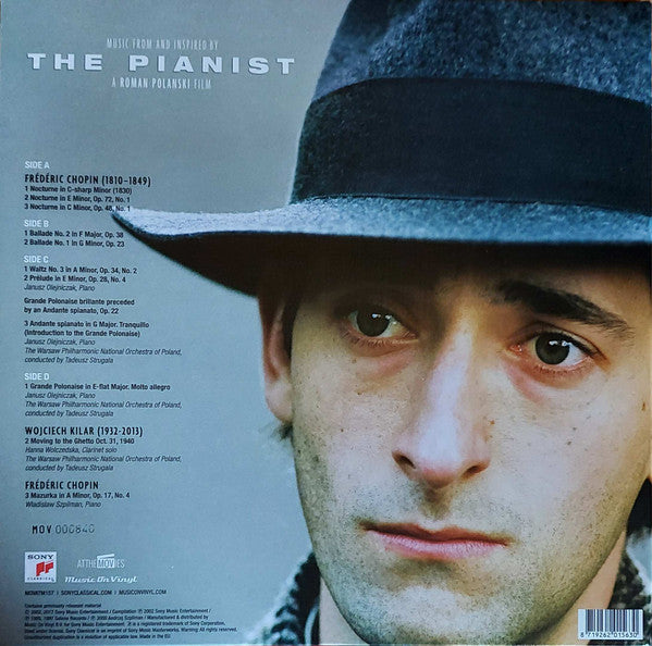 Frédéric Chopin / Wojciech Kilar : The Pianist (2xLP, Ltd, Num, Whi)