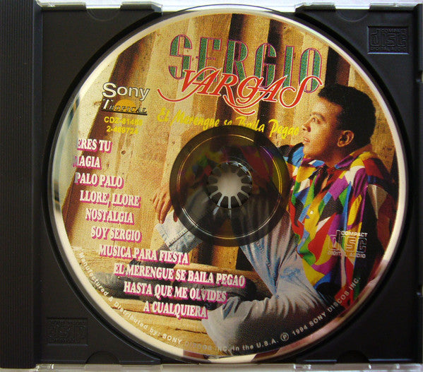 Sergio Vargas : El Merengue Se Baila Pegao (CD, Album)