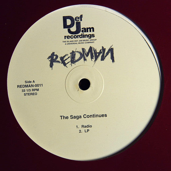 Redman : The Saga Continues (12")
