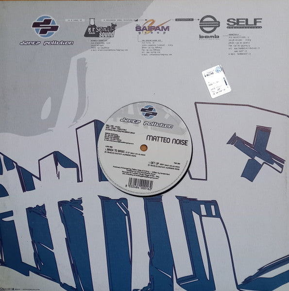 Matteo Noise : Back To Basic / Get Up (12")
