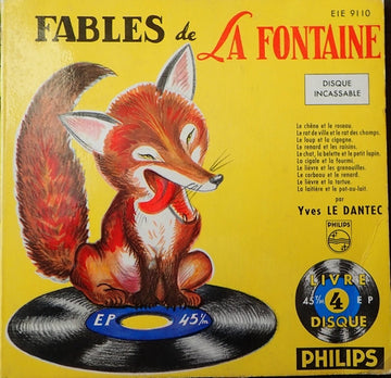 Jean De La Fontaine, Yves-Gérard Le Dantec : Fables De La Fontaine N°1 (7", EP)