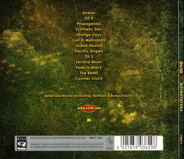 Oil 10 : Retrofuture (CD, Comp)