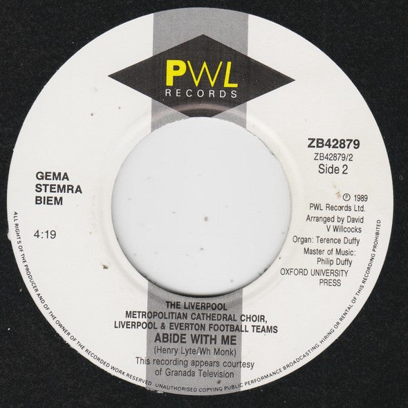 The Christians, Holly Johnson, Paul McCartney, Gerry Marsden & Stock, Aitken & Waterman : Ferry 'Cross The Mersey (7", Single)