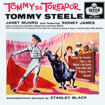 Tommy Steele : Tommy The Toreador (7", EP, 4 P)