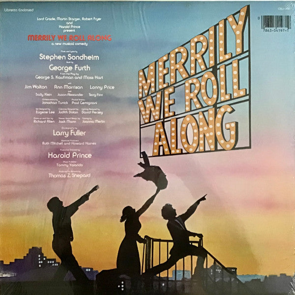 Stephen Sondheim : Merrily We Roll Along (LP, Album, Hal)