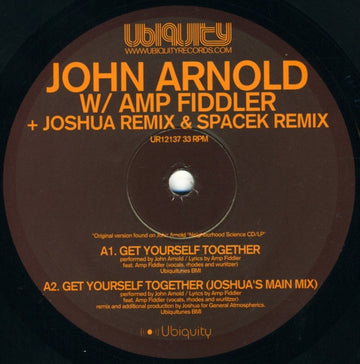 John Arnold Featuring Amp Fiddler : Get Yourself Together (12")