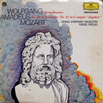 Wolfgang Amadeus Mozart - Wiener Symphoniker, Ferenc Fricsay : Symphonien Nr. 40 G-moll · Nr. 41 C-dur "Jupiter" (LP)