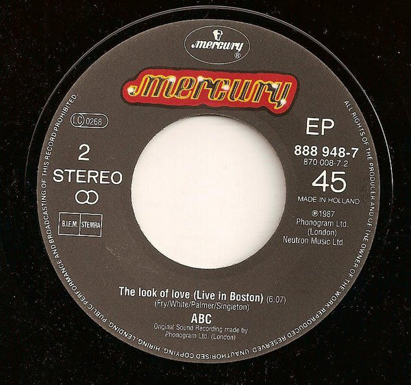 ABC : King Without A Crown (7", EP)