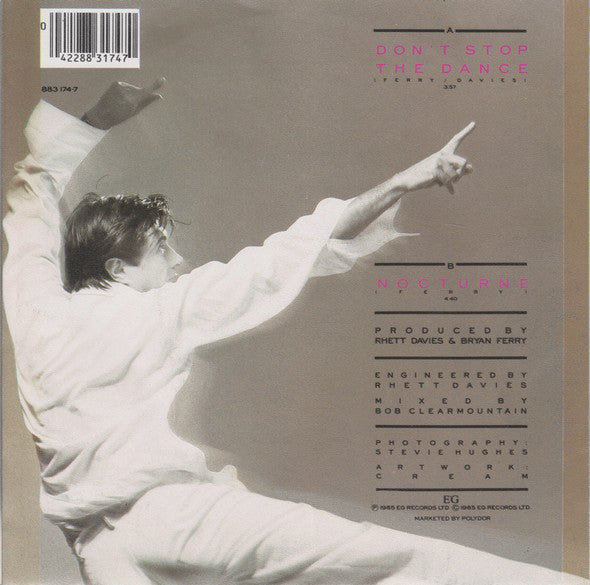 Bryan Ferry : Don't Stop The Dance (7", Single)