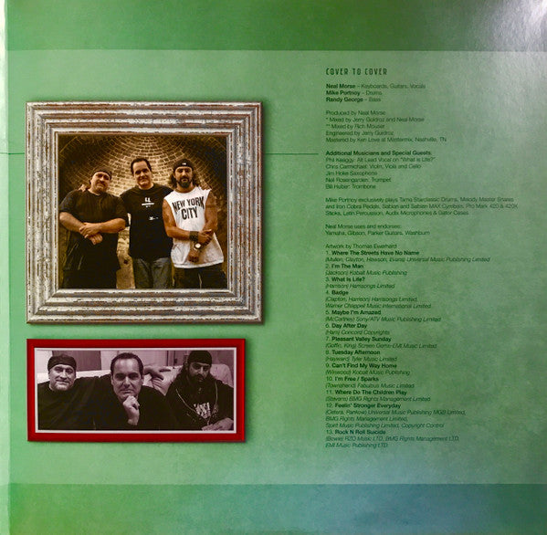 Neal Morse / Mike Portnoy / Randy George : Cover To Cover (2xLP, Album, 180 + CD, Album + RE, RM)
