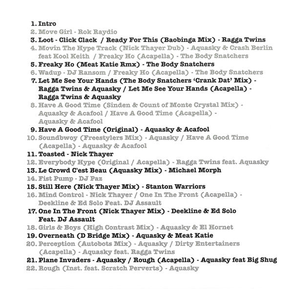 Nick Thayer : Breakbeat Bass Vol. 3 (CD, Comp, Mixed)