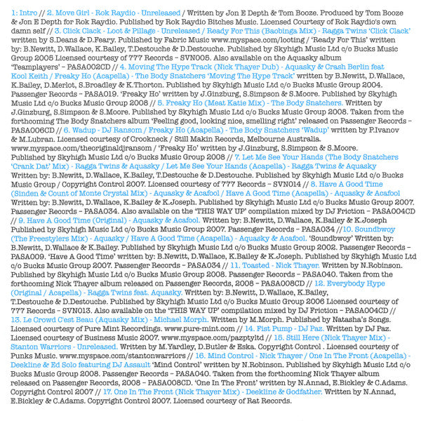 Nick Thayer : Breakbeat Bass Vol. 3 (CD, Comp, Mixed)