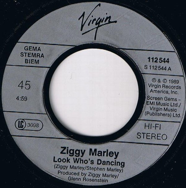 Ziggy Marley And The Melody Makers : Look Who's Dancing (7", Single)