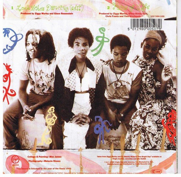 Ziggy Marley And The Melody Makers : Look Who's Dancing (7", Single)