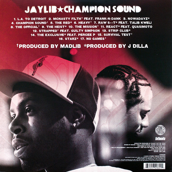 Jaylib : Champion Sound (2xLP, Album, RE)