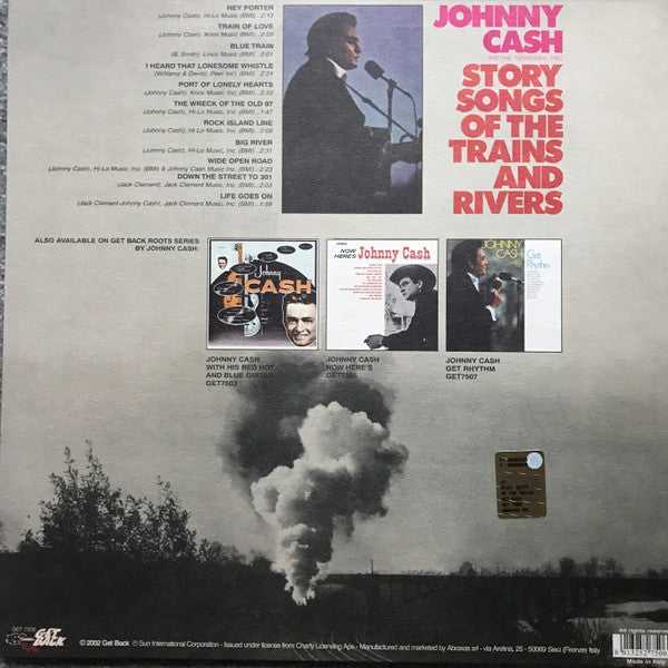 Johnny Cash & The Tennessee Two : Story Songs Of The Trains And Rivers (LP, Comp, S/Edition, Aud)