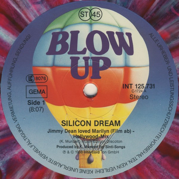 Silicon Dream : Jimmy Dean Loved Marilyn (Film Ab) (Hollywood Mix) (12", Maxi, Mul)