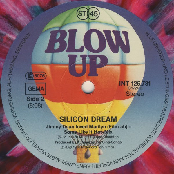 Silicon Dream : Jimmy Dean Loved Marilyn (Film Ab) (Hollywood Mix) (12", Maxi, Mul)