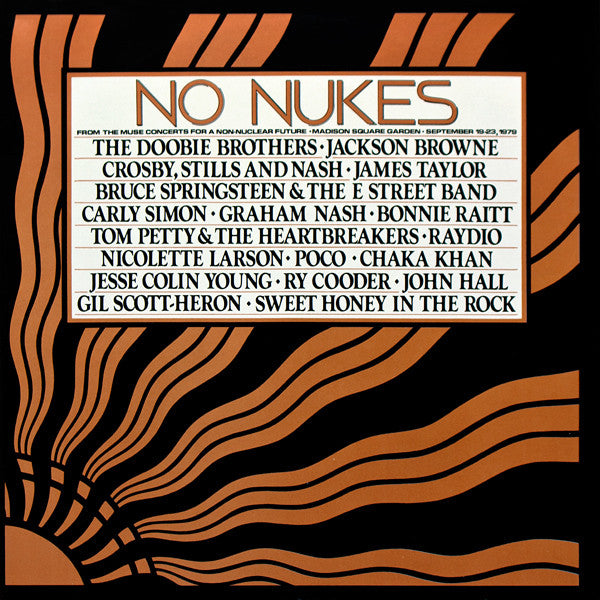 Various : No Nukes - From The Muse Concerts For A Non-Nuclear Future - Madison Square Garden - September 19-23, 1979 (3xLP, Album)