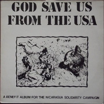 Various : God Save Us From The USA (LP, Comp)