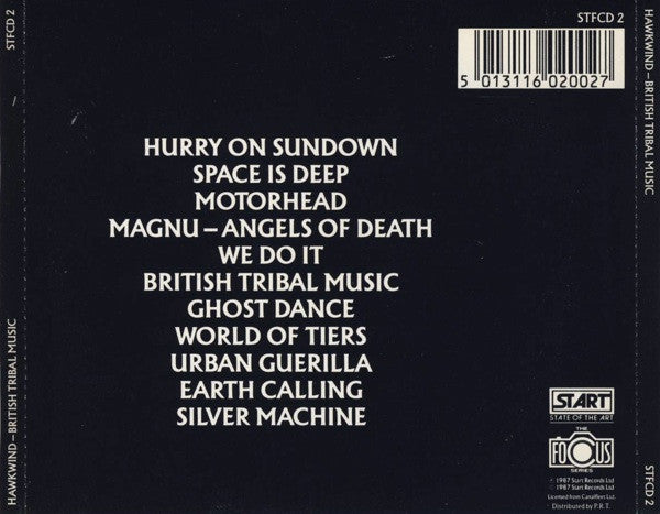 Hawkwind : British Tribal Music (CD, Comp)