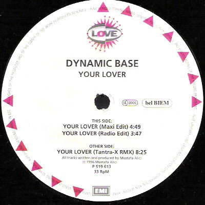 Dynamic Base (2) : Your Lover (12")