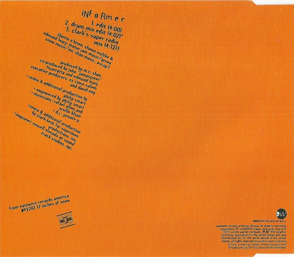 Snow (2) : Informer (CD, Single)