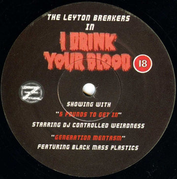 The Leyton Breakers : I Drink Your Blood (12")