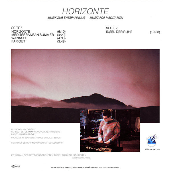 Nik Tyndall : Horizonte (LP)