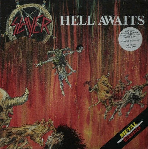 Slayer : Hell Awaits (2x12", Album, RE)