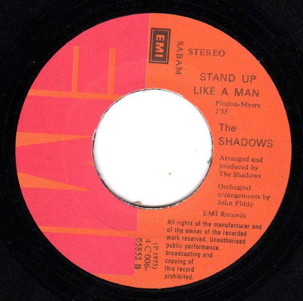 The Shadows : Let Me Be The One (7")