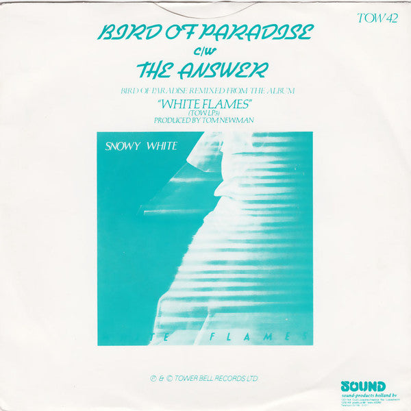 Snowy White : Bird Of Paradise (7", Single)
