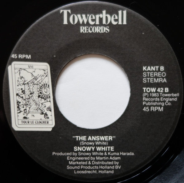 Snowy White : Bird Of Paradise (7", Single)
