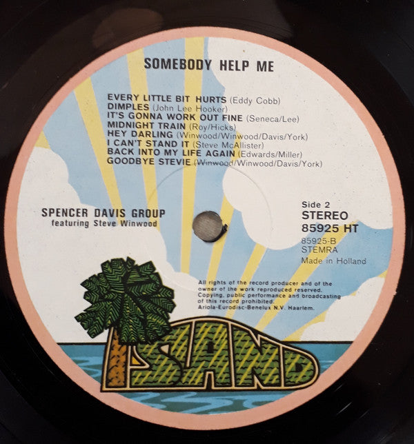 The Spencer Davis Group Featuring Steve Winwood : Somebody Help Me (LP, Comp)