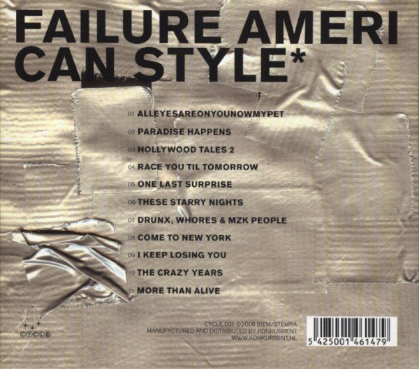 Paramount Styles : Failure American Style (CD, Dig)