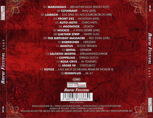 Various : Amphi Festival 2009 (CD, Comp)