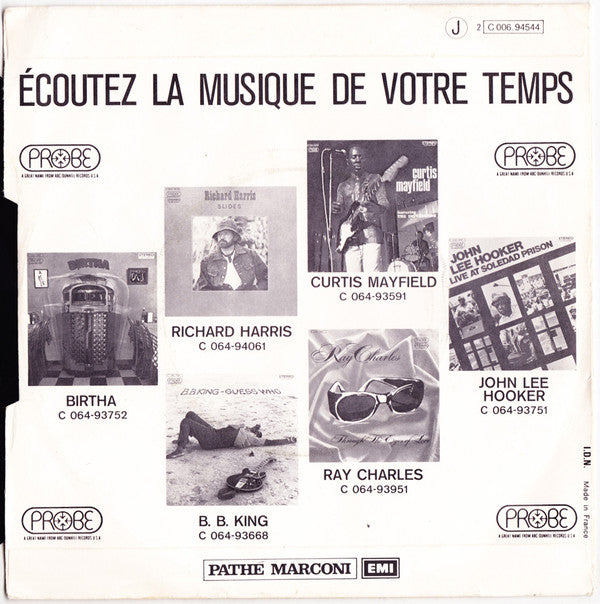 Four Tops : Are You Man Enough (Bande Original Du Film Shaft In Africa) (7", Single)