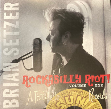 Brian Setzer : Rockabilly Riot! Volume One - A Tribute To Sun Records (2xLP, Album, RE, Red)