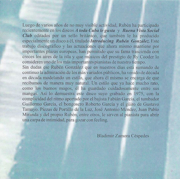 Rubén González : Indestructible (CD, Album)