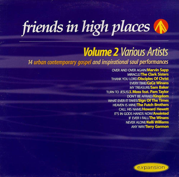 Various : Friends In High Places Volume 2 (2xLP, Comp)