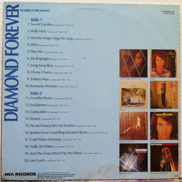 Neil Diamond : Diamond Forever (LP, Comp, RE)