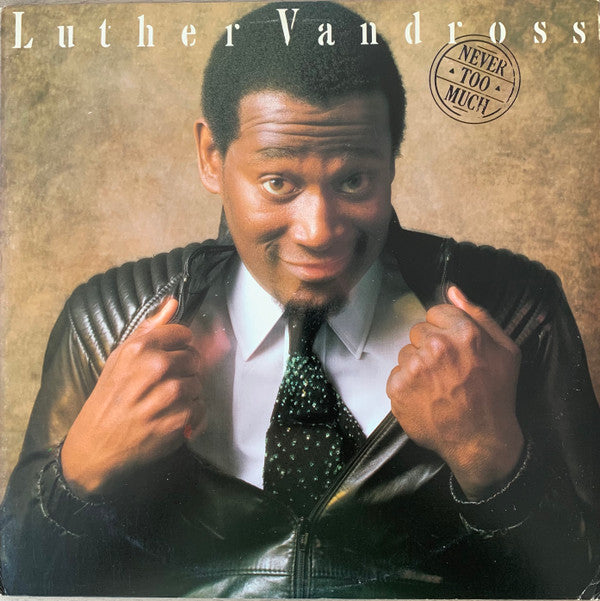 Luther Vandross : Never Too Much (LP, Album)